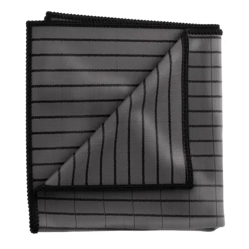 chemicalworkz Carbon Fiber Glass Towel 360GSM 40×40cm – Mikrofasertuch für streifenfreie Reinigung von Fahrzeugglas