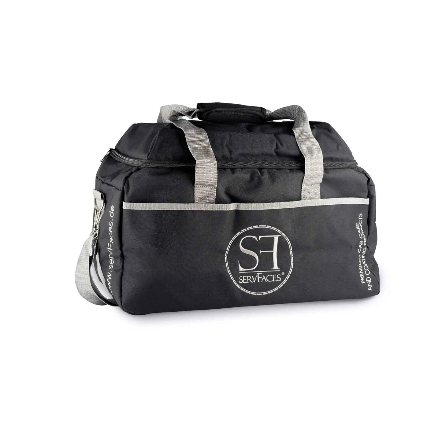 servFaces servBag – Professionelle Autopflegetasche & Organizer für Flaschen