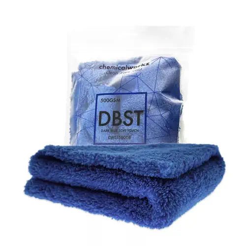 chemicalworkz Edgeless Soft Touch Towel 500GSM 40×40cm – weiches Mikrofasertuch für streifenfreie Fahrzeugpflege und Lackreinigung