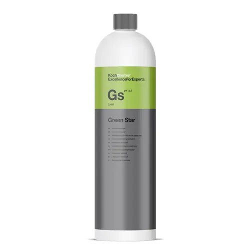 Koch Chemie Green Star Universalreiniger – vielseitiger Fahrzeugreiniger für schonende und gründliche Reinigung von Lack, Glas und Kunststof