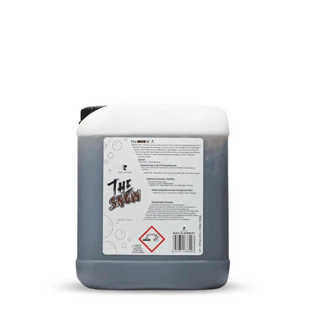 REFLECTED The SNOW – hochaktives Schaumshampoo für gründliche und schonende Fahrzeugwäsche