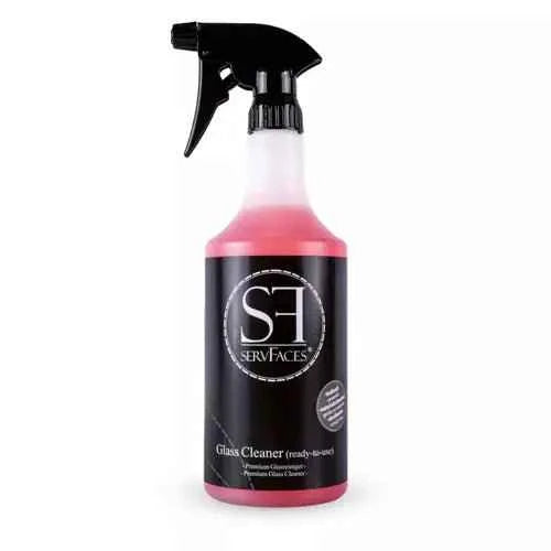 servFaces Glass Cleaner (r-t-u) – Streifenfreier Glasreiniger für Auto & Haushalt