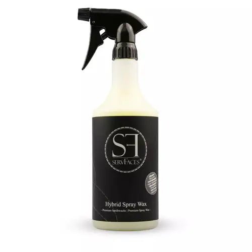 servFaces Hybrid Spray Wax – schnell anwendbares Spray-Wachs für glänzende und geschützte Fahrzeugoberflächen