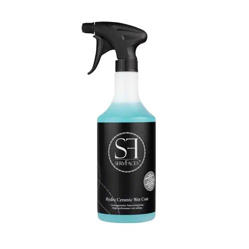 servFaces Hydro Ceramic Wet Coat – keramische Versiegelung für langanhaltenden Schutz und glänzende Fahrzeugoberflächen