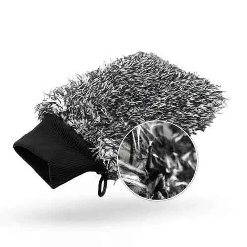 servFaces Premium Waschhandschuh – Mikrofaser-Handschuh für kratzfreie Autowäsche