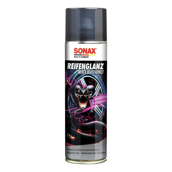 SONAX ReifenGlanz – Hochglanz-Spray & Gummipflege mit Berry-Duft